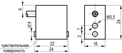 Габариты MS BO41A6-21